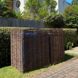 Selections Willow Wheelie Bin Screen Metal Frame (Triple) - thumbnail 6
