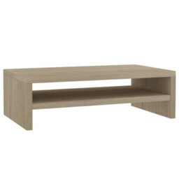 Berkfield Monitor Stand Sonoma Oak 42X24X13 Cm Engineered Wood - thumbnail 2