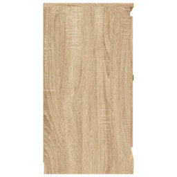 Berkfield Classic Sideboard Sonoma Oak 70X35.5X67.5 Cm Engineered Wood - thumbnail 8