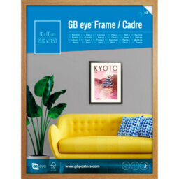 Gb Eye Contemporary Wooden Oak Picture Frame - 60 X 80Cm - thumbnail 1