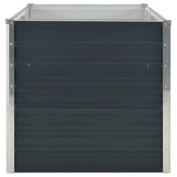 Berkfield Durable Raised Garden Bed Anthracite 160X80X77 Cm Galvanised Steel - thumbnail 5