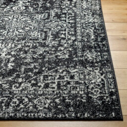 Livabliss Harput-Vintage Grey Blue Orange White Traditional Boho Living Dining Bedroom Rug 120 X 170 Cm Easy Care, Non Shedding - thumbnail 5