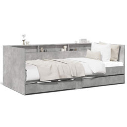 Walplus 2 In 1 Engineered Wood Daybed Sofa Bed With 2 Wheeled Storage Drawers - thumbnail 2