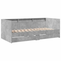 Walplus 2 In 1 Engineered Wood Daybed Sofa Bed With 2 Wheeled Storage Drawers - thumbnail 3
