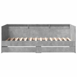 Walplus 2 In 1 Engineered Wood Daybed Sofa Bed With 2 Wheeled Storage Drawers - thumbnail 4