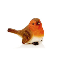 Premier Decorations Limited Small Christmas Robin Ornament Mantlepiece Decoration Sentimental Red Robin 9Cm - thumbnail 3
