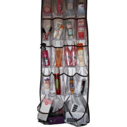 Accessotech Over Door Shoe Storage Holder 22 Pocket Hanging Organiser With Hooks For Wardrobe Bedroom - thumbnail 3