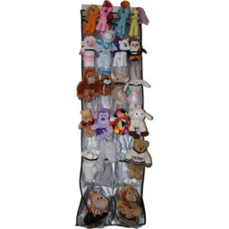 Accessotech Over Door Shoe Storage Holder 22 Pocket Hanging Organiser With Hooks For Wardrobe Bedroom - thumbnail 5