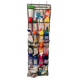 Accessotech Over Door Shoe Storage Holder 22 Pocket Hanging Organiser With Hooks For Wardrobe Bedroom - thumbnail 2