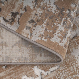 Loomed Neutral Beige Greige Transitional Contemporary Abstract Living Area Rug 160X230Cm - thumbnail 7