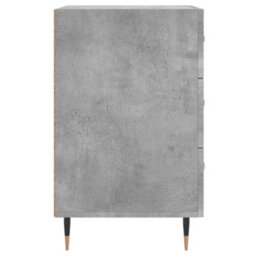 Berkfield Modern Bedside Cabinet Concrete Grey 40X40X66 Cm Engineered Wood - thumbnail 6