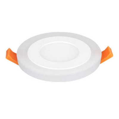 Rother Led 18W & 6W Blue Double Colour Round Recessed Panel Light Lf68 - image 1