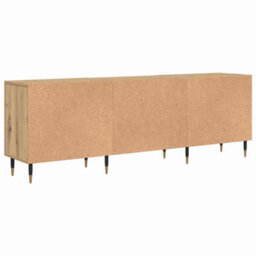 Berkfield Modern Tv Cabinet Artisan Oak 150 X 30 X 50 Cm Engineered Wood - thumbnail 8