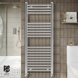 ARKO BATHROOM Arko Towel Radiator, Heated Towel Rails,wall Mounted Ladder Radiators  500X1200mm, Chrome - thumbnail 7