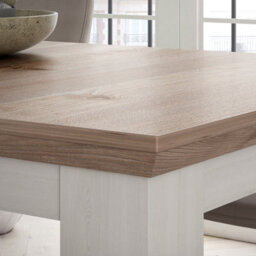 Furniture To Go Illoppa Dining Table Extended In Oak Nelson/snowy Oak - thumbnail 6