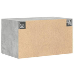 Berkfield Wall Cabinet Concrete Grey 70X42.5X40 Cm Engineered Wood - thumbnail 6