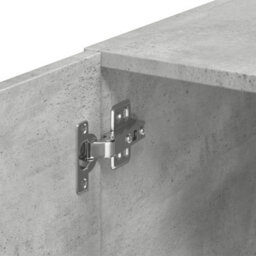 Berkfield Wall Cabinet Concrete Grey 70X42.5X40 Cm Engineered Wood - thumbnail 8