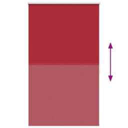 Berkfield Reflective Roller Blind Blackout 120 X 175 Cm Red - thumbnail 9