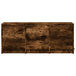 Berkfield Sturdy Tv Cabinet With Led Smoked Oak 97X34X40 Cm Engineered Wood - thumbnail 6