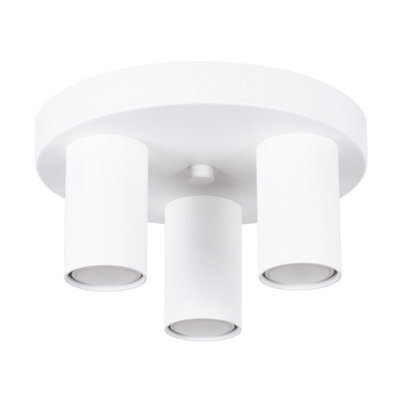 Luminosa Lighting Luminosa Lagos Modern Ceiling Lamp 3 Light White - image 1