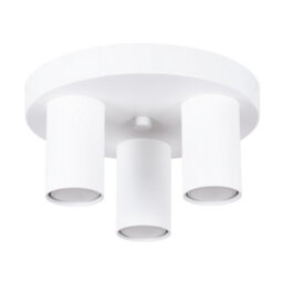 Luminosa Lighting Luminosa Lagos Modern Ceiling Lamp 3 Light White - thumbnail 1
