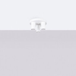 Luminosa Lighting Luminosa Lagos Modern Ceiling Lamp 3 Light White - thumbnail 2