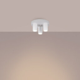 Luminosa Lighting Luminosa Lagos Modern Ceiling Lamp 3 Light White - thumbnail 3
