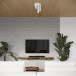 Luminosa Lighting Luminosa Lagos Modern Ceiling Lamp 3 Light White - thumbnail 9