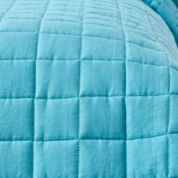Homescapes Cotton Quilted Reversible Bedspread Teal & Blue, 200 X 200 Cm - thumbnail 5