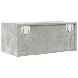 Berkfield Tv Cabinet Concrete Grey 60X31X25.5 Cm Engineered Wood - thumbnail 8