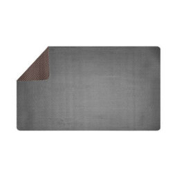 Nicoman Reversible Dual-Colour Grey/brown Pvc Anti Slip Shower Mat Bath Mat - Rectangular 60X40 Cm - thumbnail 6