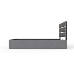 Gfw Hudson End Lift Ottoman Bed Double Grey - thumbnail 6