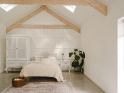 Statement Furniture Louis 4Ft6 White Double Bed Frame With Rattan Cane Headboard - thumbnail 3