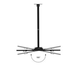 "Duronic Tvb109S Full Range Tv Bracket, Swivel And Tilt Wall Mount With Vesa 400X400 For Flat Screen Television 23-55""" - thumbnail 6