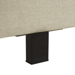 Beliani Bed Fabric Albi 180 X 200 Cm (Eu Super King) Beige - thumbnail 9