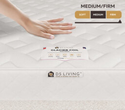 DS Living Bliss Medium Gel Glacier Spring Mattress - thumbnail 5