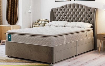 Sealy Alston Gel Advantage Pillow Top Mattress Double - image 1
