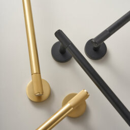 Excel Home Toilet Roll Holder Wall-Mounted - Luxury Toilet Paper Holder - Sleek Design, Durable Brass Material - Stylish Bathroom Accessory ( - thumbnail 2