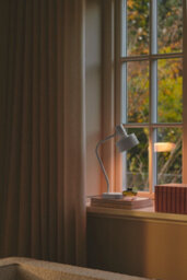 Nordlux Matis Metal Table Lamp Perforated Shade White,mains - thumbnail 5
