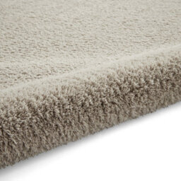 Silver Shaggy Washable Plain Rug, Anti-Shed Rug With 22mm Thickness, Modern Rug For Bedroom, & Diningroom-80Cm X 150Cm - thumbnail 4