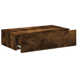 Walplus Tv Cabinet With Led Lights Smoked Oak 60X35X15.5 Cm - thumbnail 7