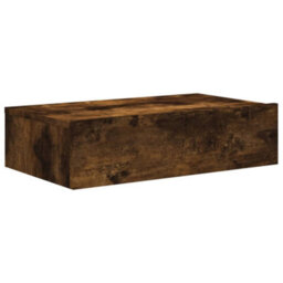 Walplus Tv Cabinet With Led Lights Smoked Oak 60X35X15.5 Cm - thumbnail 3