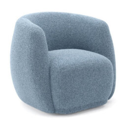 Where Saints Go Ltd Armchair George Bluebell Sherpa Fabric Tub Frame 66Cm By Where Saints Go - thumbnail 5