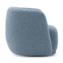 Where Saints Go Ltd Armchair George Bluebell Sherpa Fabric Tub Frame 66Cm By Where Saints Go - thumbnail 4