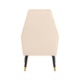 Fwstyle Loretta Stone Velvet Upholstered Padded Accent Armchair - thumbnail 5