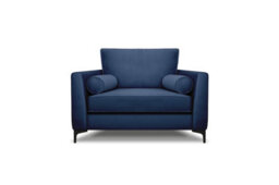Modern Home Zara 2 Seater And Lovechair Set Navy - thumbnail 5