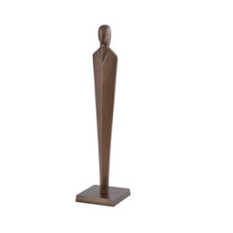 Vanity Living 53Cm Bronze Metal Aluminium Sculpture Modern Decorative Art Statue For Living Room, Office & Table Decor - thumbnail 4