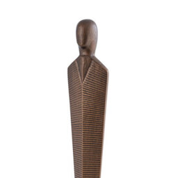 Vanity Living 53Cm Bronze Metal Aluminium Sculpture Modern Decorative Art Statue For Living Room, Office & Table Decor - thumbnail 3