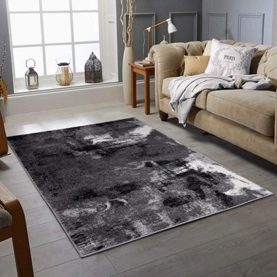 Modern Abstract Soft Living Room Area Rug Carpet Large Non Slip Floor Mat Bedroom Dining Room Home Decor Easy Care 200X290 Cm - image 1