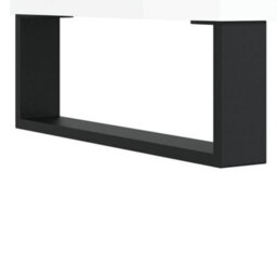 Berkfield Tv Cabinet High Gloss White 103.5X30X50 Cm Engineered Wood - thumbnail 7